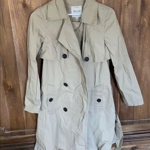 Madewell Abroad Trench coat